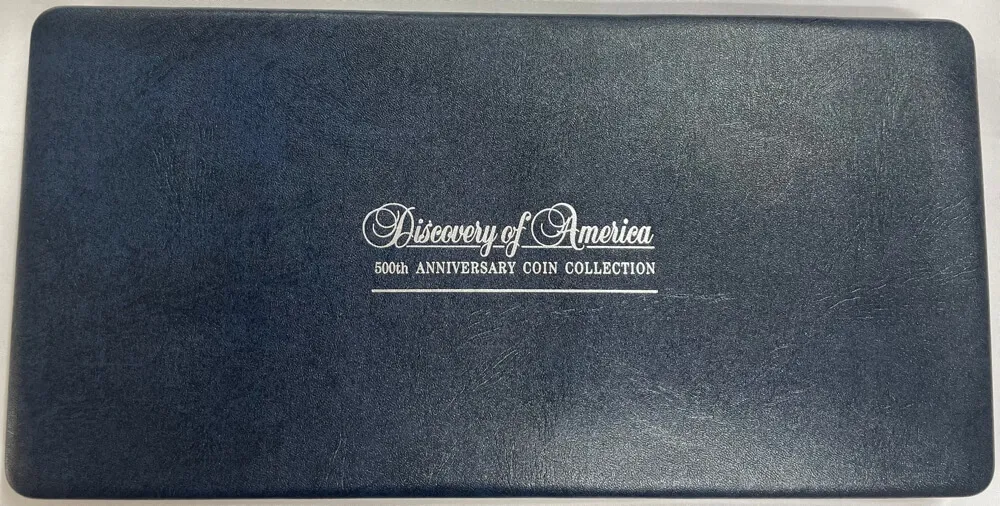 British Virgin Islands 1992 $25 Silver Proof Dollar Coin Collection - Discovery of America product image