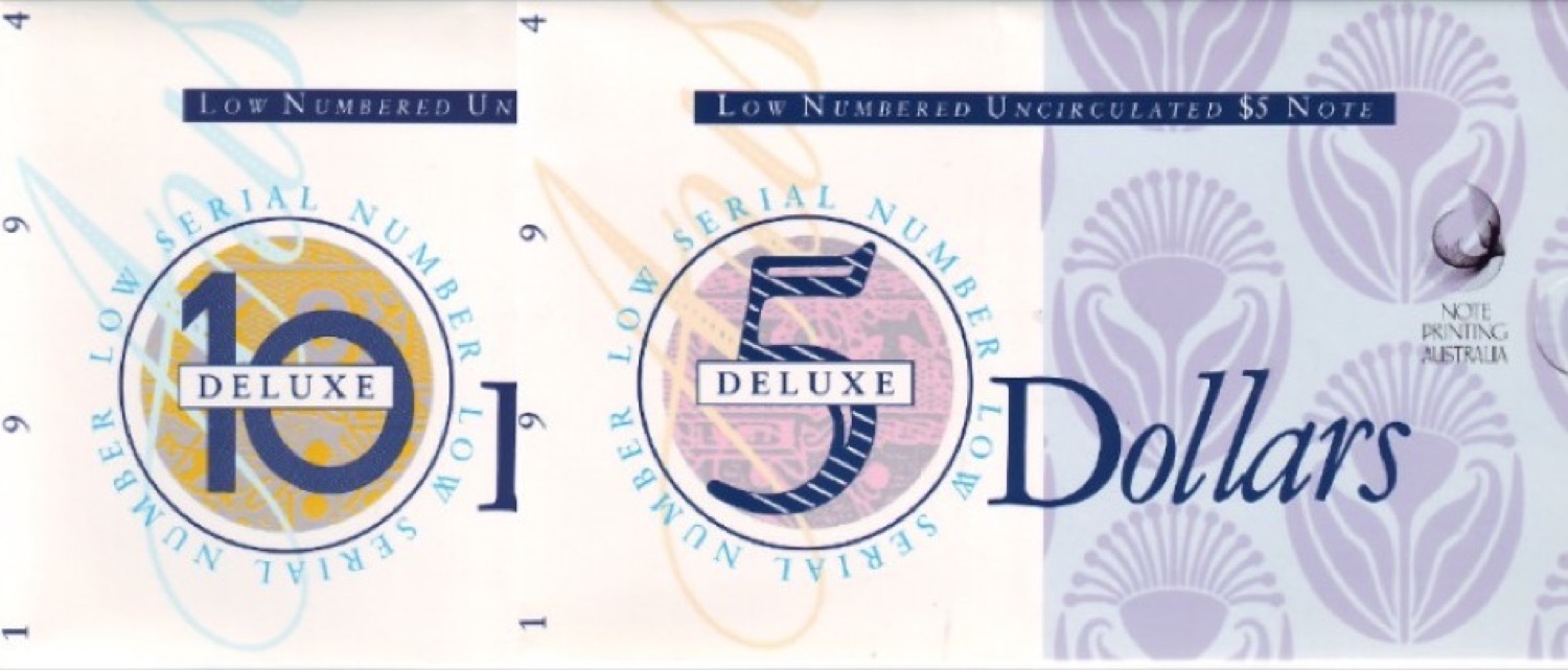 1994 Deluxe Annually Dated NPA Note Set In Folders product image
