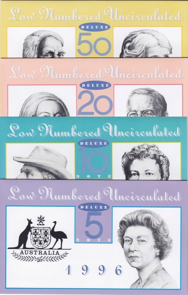 1996 Annually Dated Polymer Banknote Set Deluxe product image