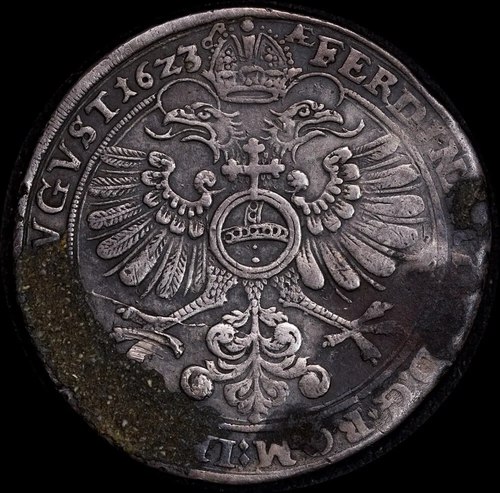 Germany (Frankfurt) 1623 Silver Thaler KM#65.1 ex Batavia Shipwreck Fine product image