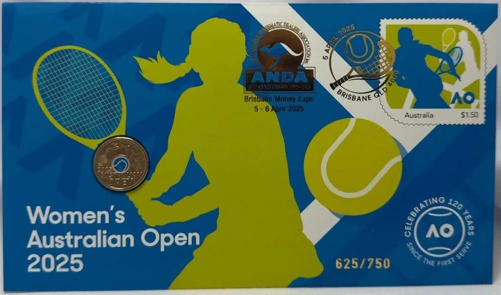 Australia 2025 $2 PNC Women's Australian Open - Brisbane Money Expo product image