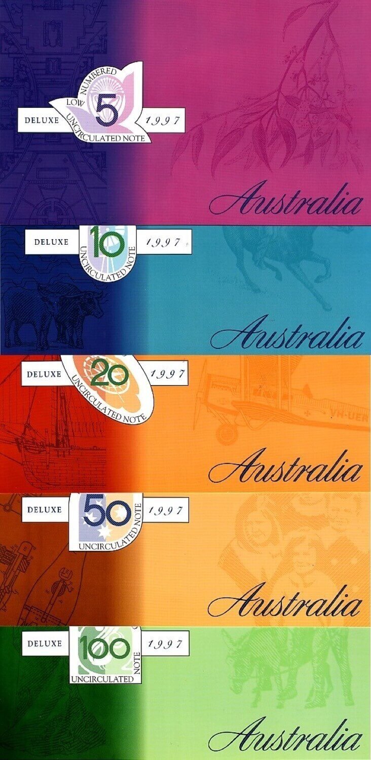 1997 Annually Dated Banknote Set - Deluxe (Black Serials) product image