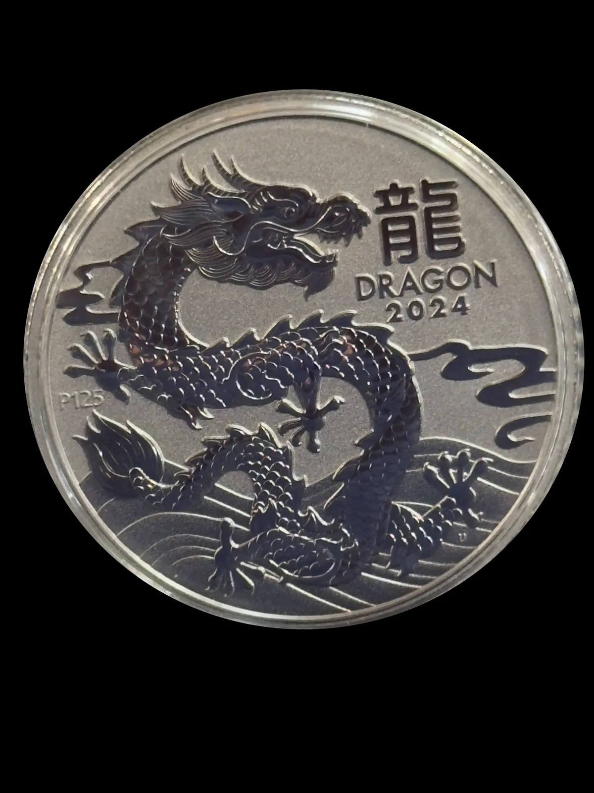 2024 Year of the Dragon 1oz Perth Mint Platinum Bullion Coin product image