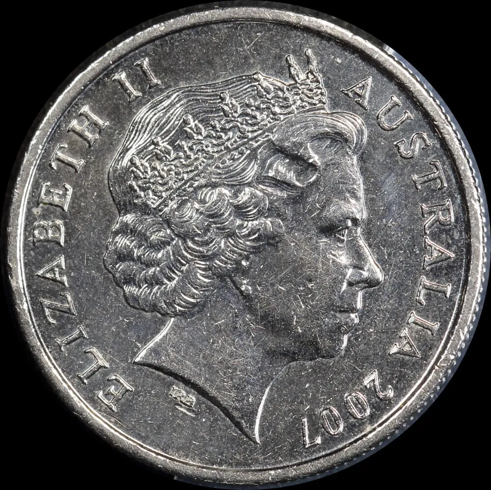 Australia 2007 Five Cents Double Headed about Unc product image