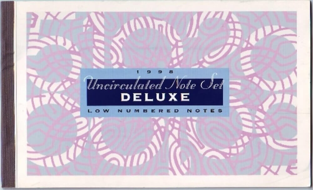 1998 Annually Dated Banknote Set Deluxe (Black Serials) product image