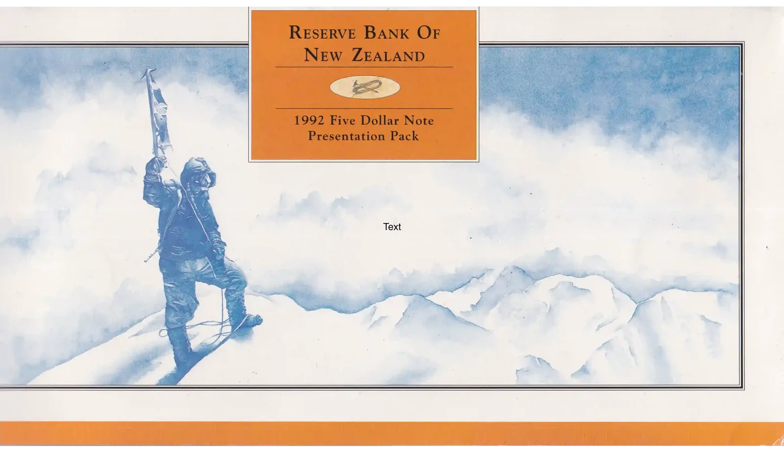 New Zealand 1992 5 Dollar Uncut Block of Four  Uncirculated product image