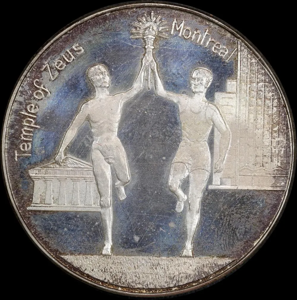 1976 Silver Medallion Australian Olympic Team - Montreal product image
