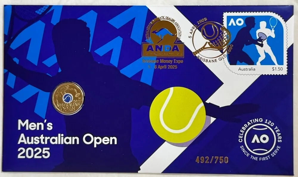 Australia 2025 $2 PNC Men's Australian Open - Brisbane Money Expo product image