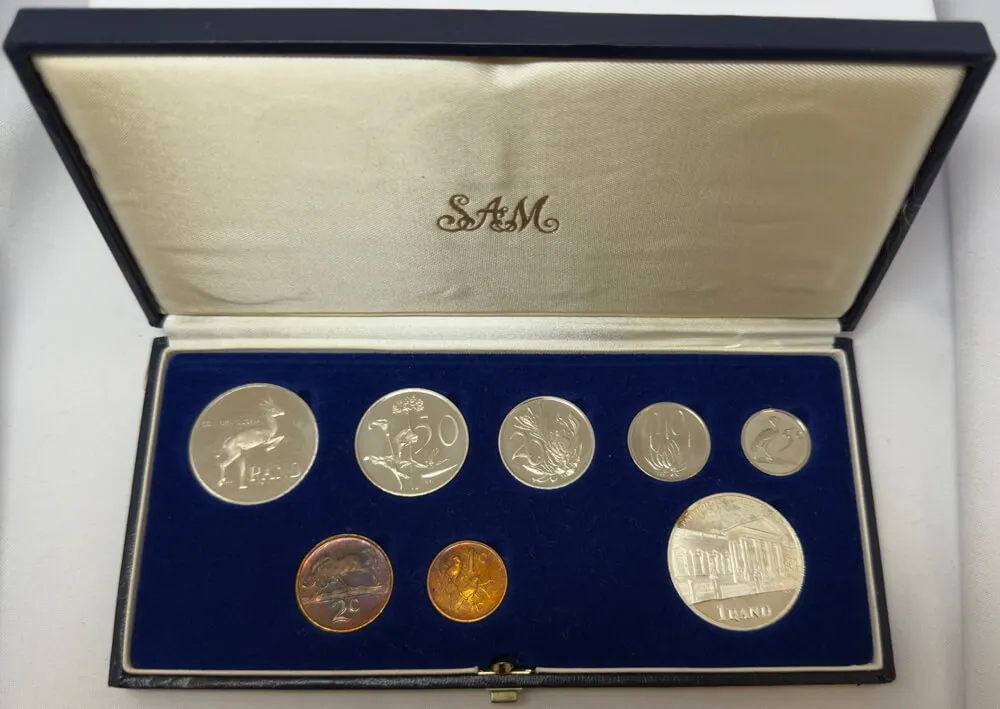 South Africa 1981  Proof Coin Set KM# PS114  product image