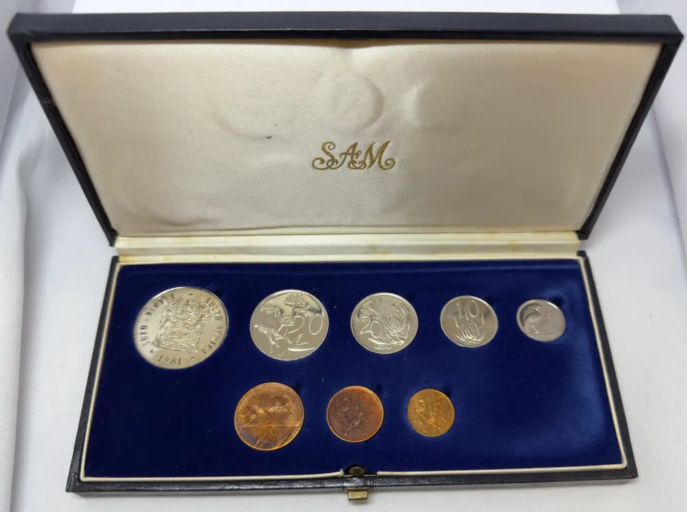South Africa 1985  Proof Coin Set KM# PS123  product image