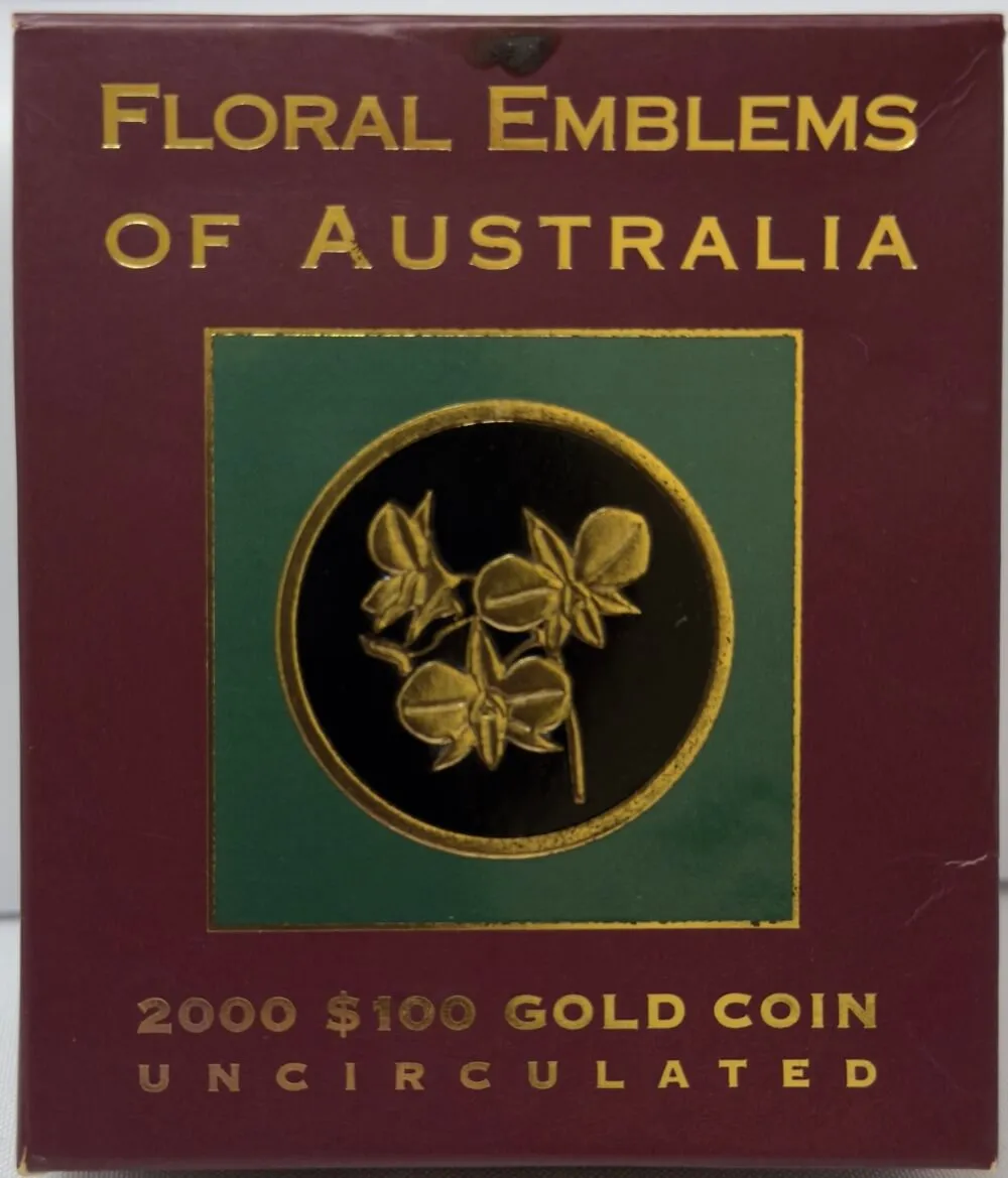 2000 One Hundred Dollar Unc Cooktown Orchid - Damaged Packaging product image