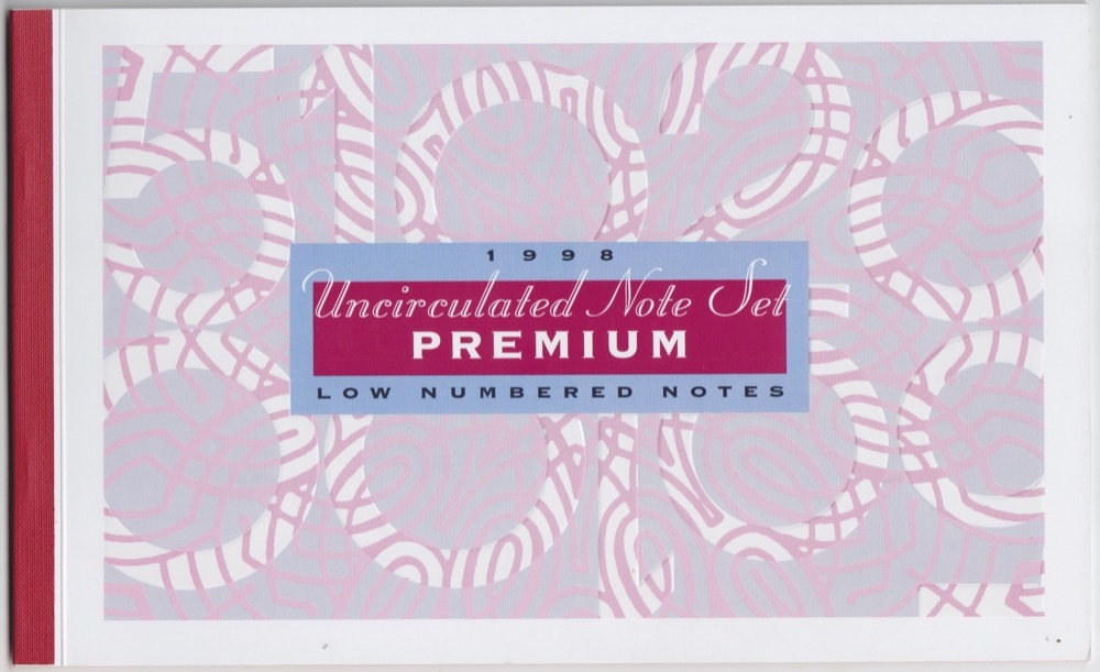 1998 Annually Dated Banknote Set - Premium product image
