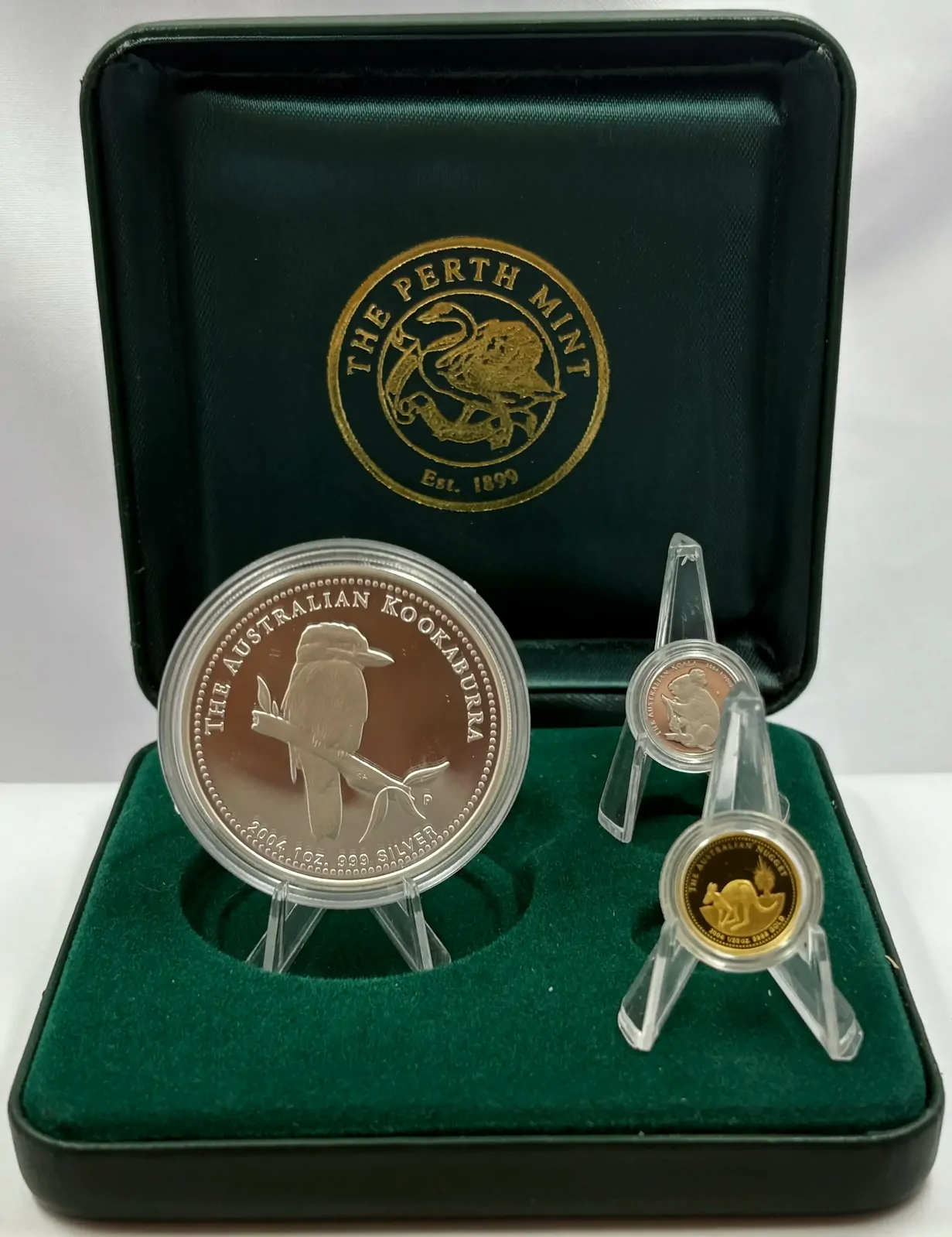 2004 Gold Platinum Silver Proof Coin Set Mini Outback Collection product image