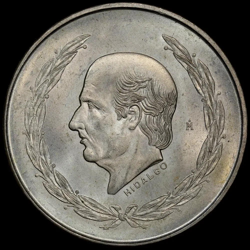 Mexico 1952 Silver 5 Pesos KM# 467 Uncirculated product image