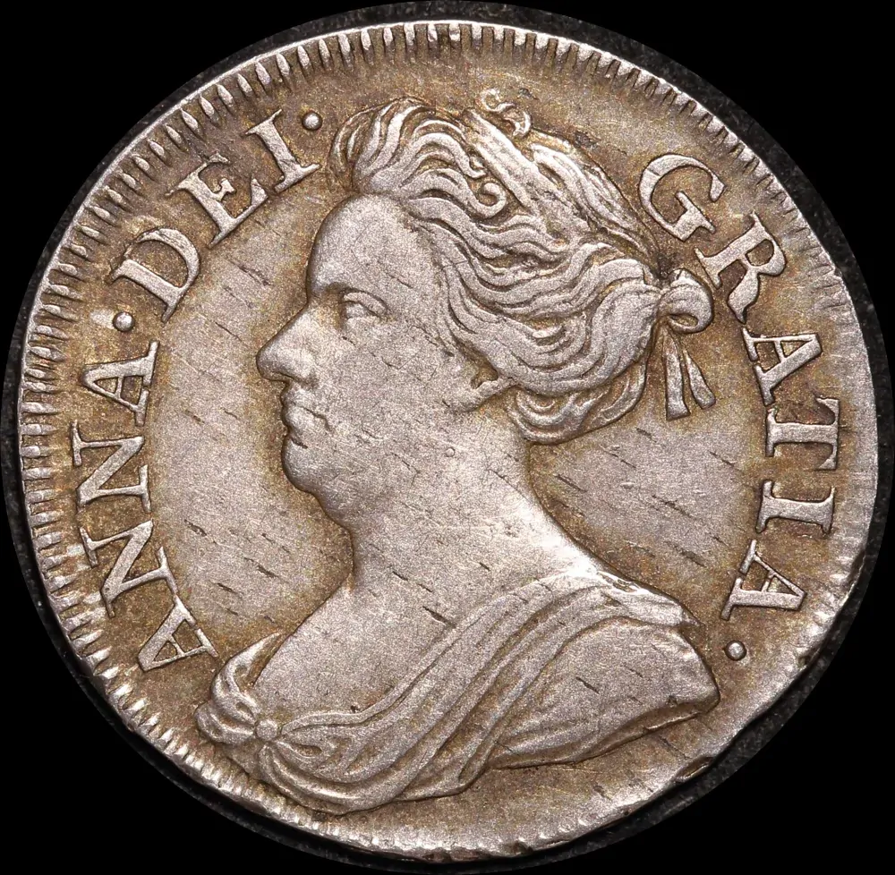  1708 Silver Maundy Threepence Sp#3596B Extremely Fine product image