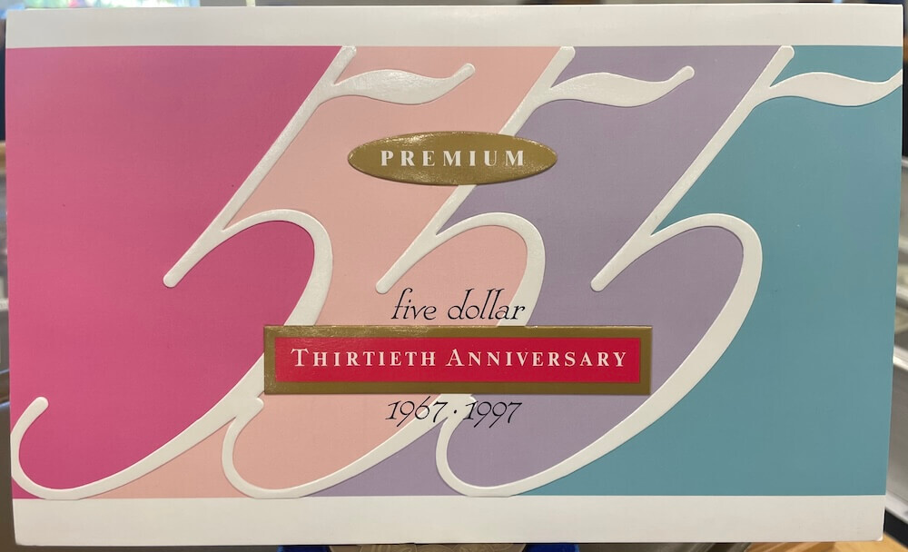 1997 Five Dollar Folder Premium - Famous Fives product image