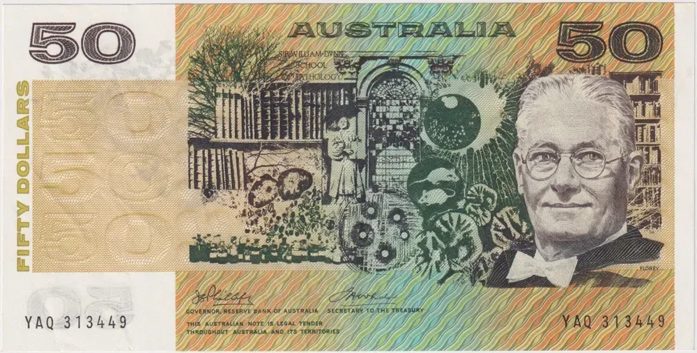 1973 $50 Note Phillips/Wheeler R505 good EF product image