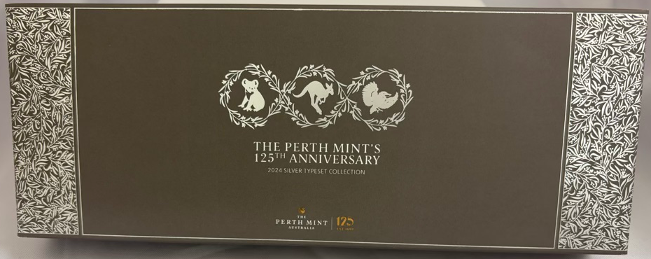 2024 Silver One Ounce 4 Coin Set 125th Anniversary Typeset Collection product image