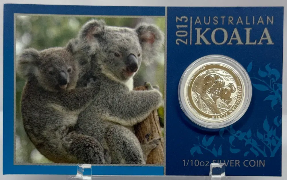 2013Silver 1/10oz Uncirculated Coin Koala product image