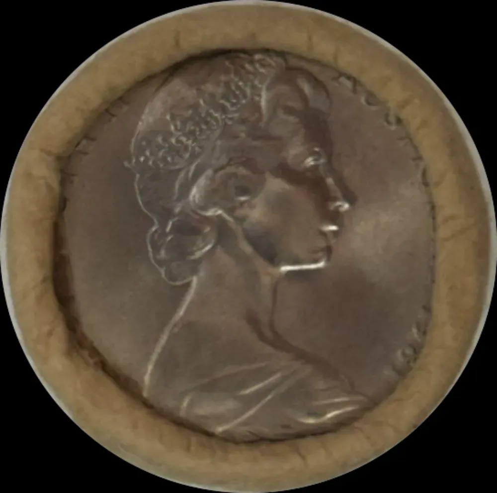 1981 Australian 10 Cent Mint Roll | Heads Heads product image