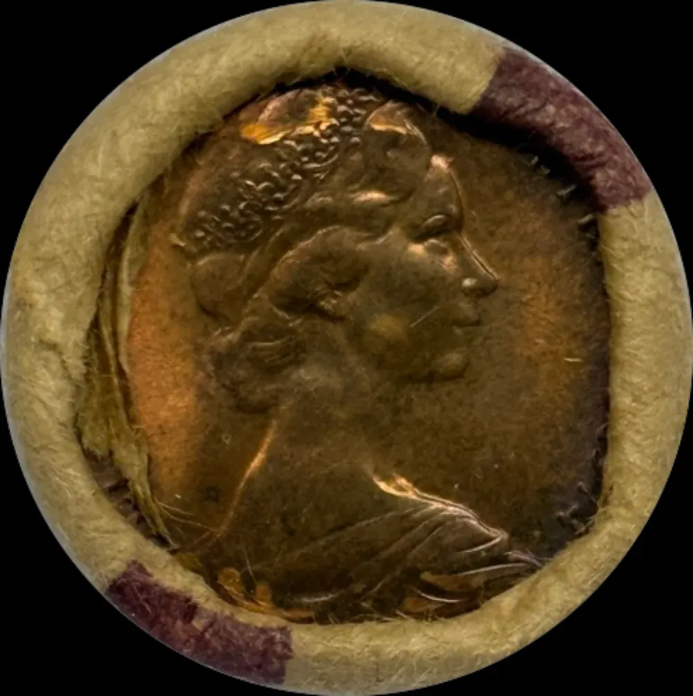 1974 Two Cent RAM Mint Roll Heads | Heads product image