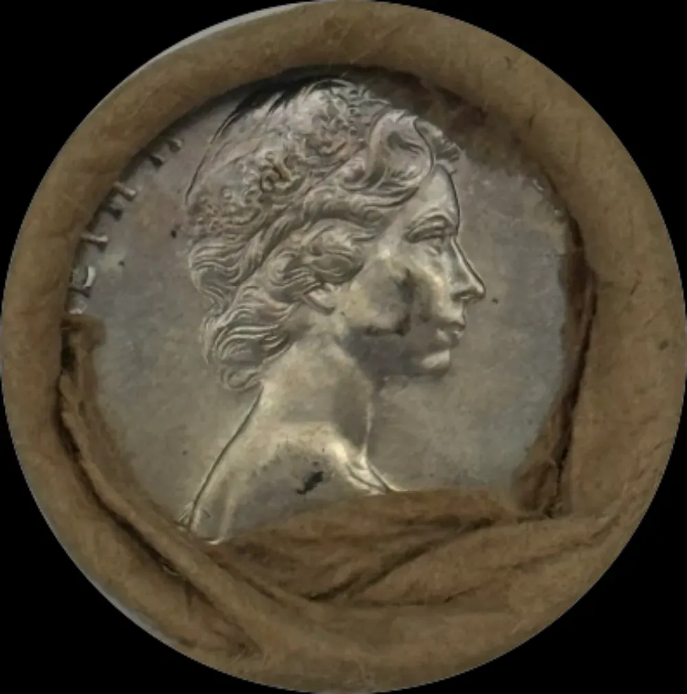 1975 5 Cent Coin Mint Roll Heads / Tails product image