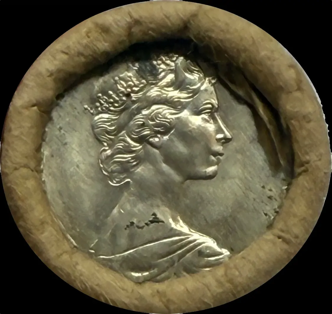1977 5 Cent Mint Roll (Heads / Heads) product image