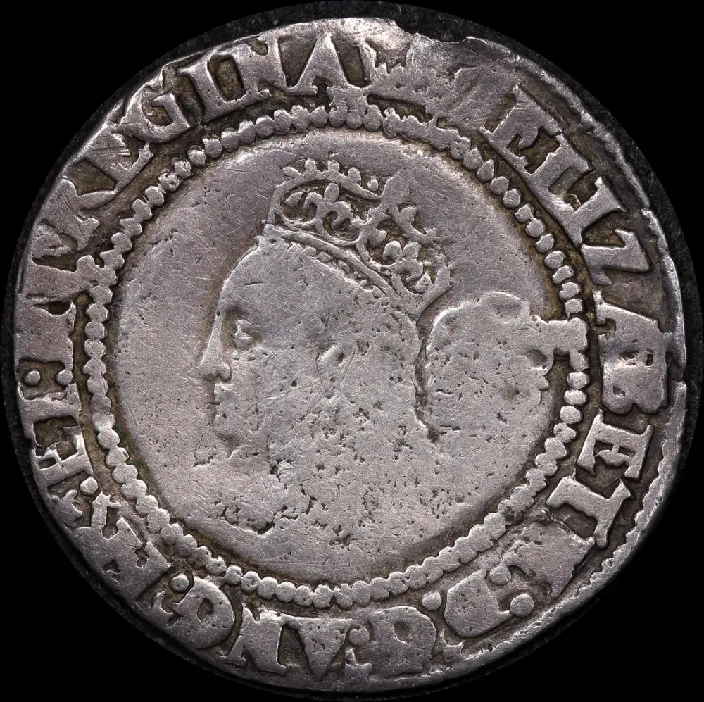 1567 Silver Sixpence Elizabeth I S#2562 Fine product image