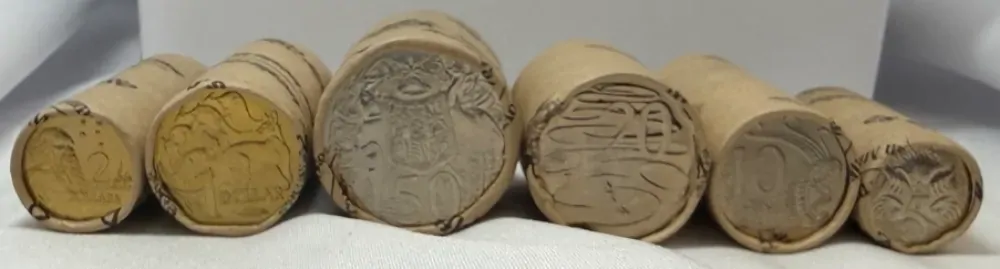 2017 Set of 6 RAM Mint Coin Rolls  product image