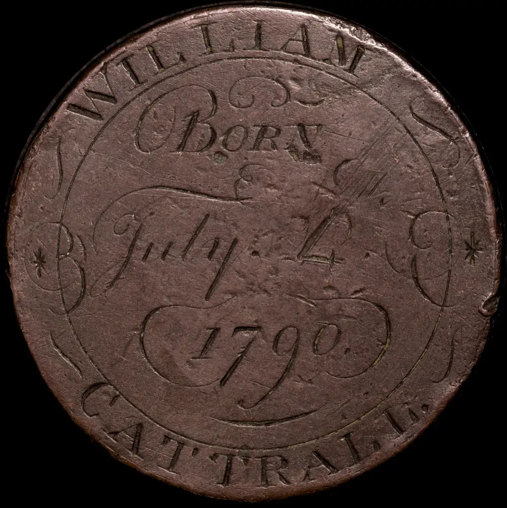 1797 Engraved Cartwheel Twopence good Fine product image