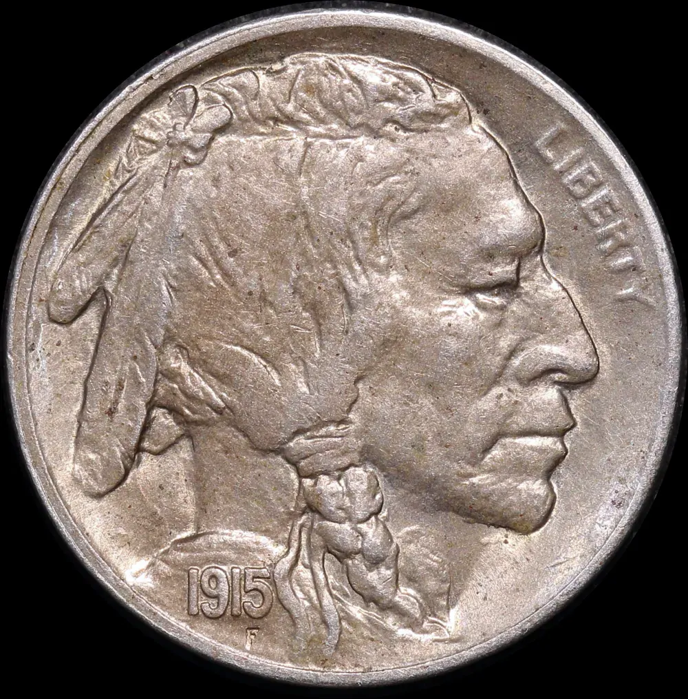 United States 1915-S Buffalo Nickel good EF product image