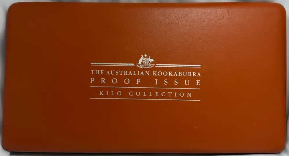 2003 Silver 5 Coin Proof Set (1kg 10oz 2oz 1oz 1/2oz) Evolution of Alphabet product image