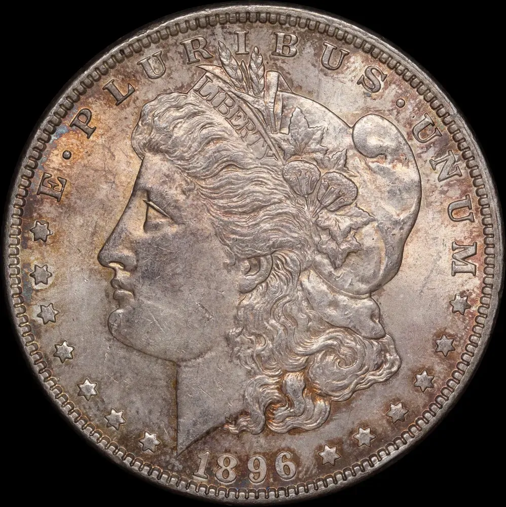 United States 1896 Silver Morgan Dollar Choice Unc product image