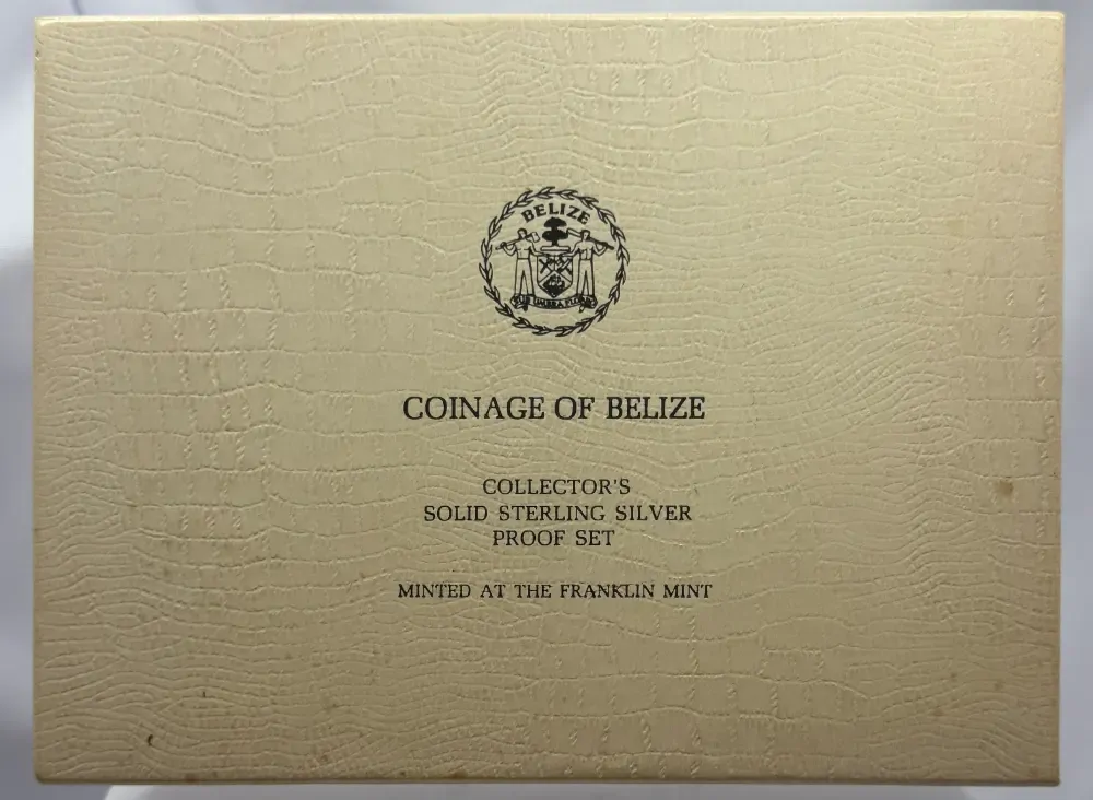 Belize 1976 Sterling Silver Proof Coin Set product image