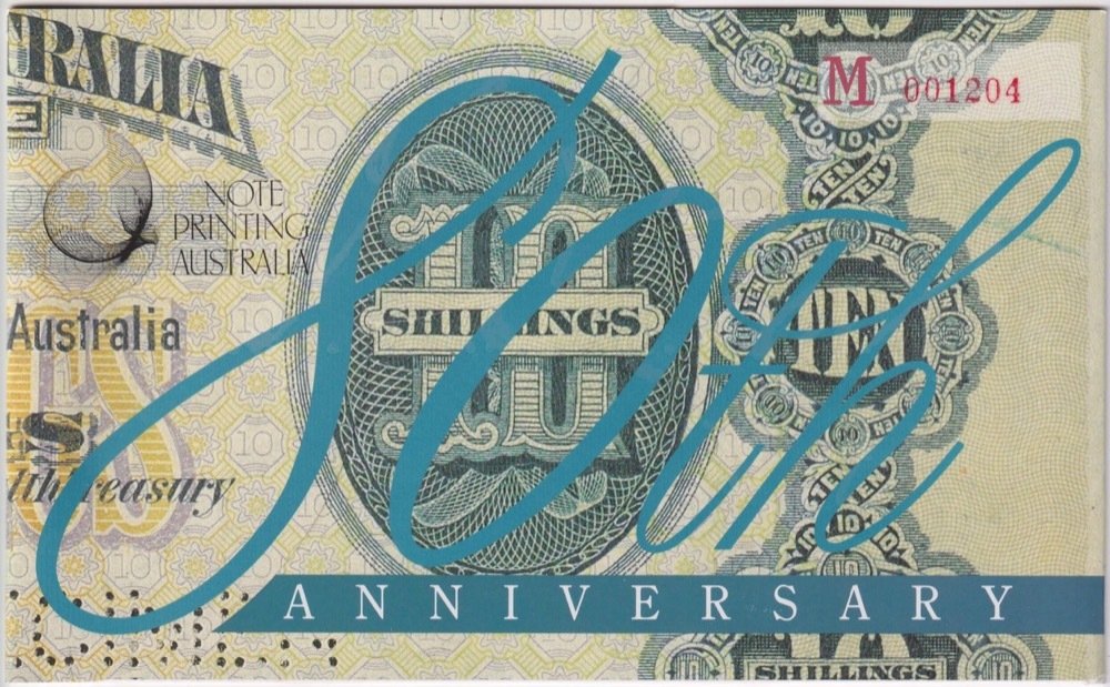 1993 20 Dollar Folder - 80th Anniversary of Australian Notes product image