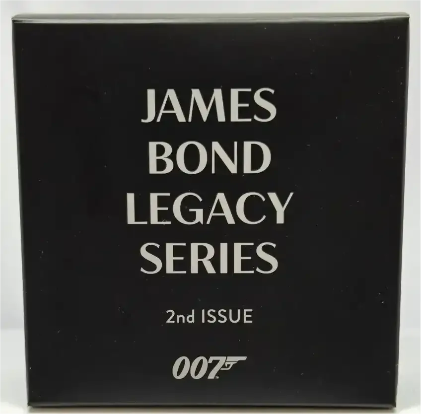 Tuvalu 2022 Silver One Ounce Coloured Proof James Bond Legacy - Roger Moore  product image