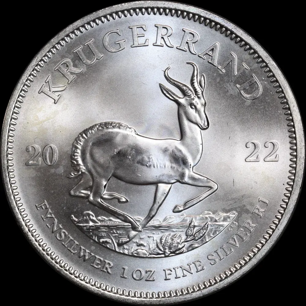 South Africa 2022 Silver Krugerrand Uncirculated product image