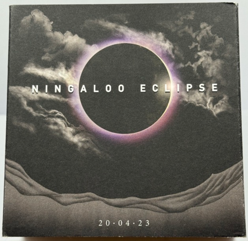 2023 Silver 2oz Antiqued Coloured Coin Ningaloo Eclipse product image