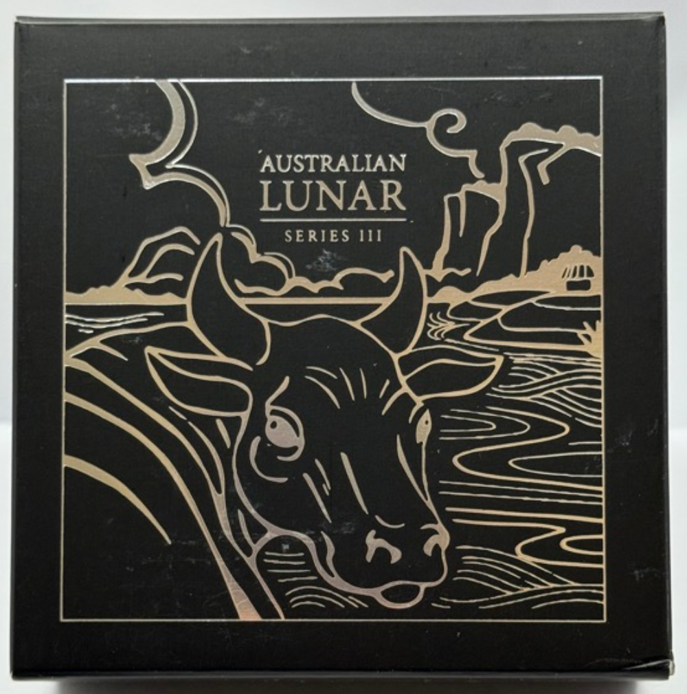 2021 Silver 1oz Proof High Relief Coin Lunar Ox product image