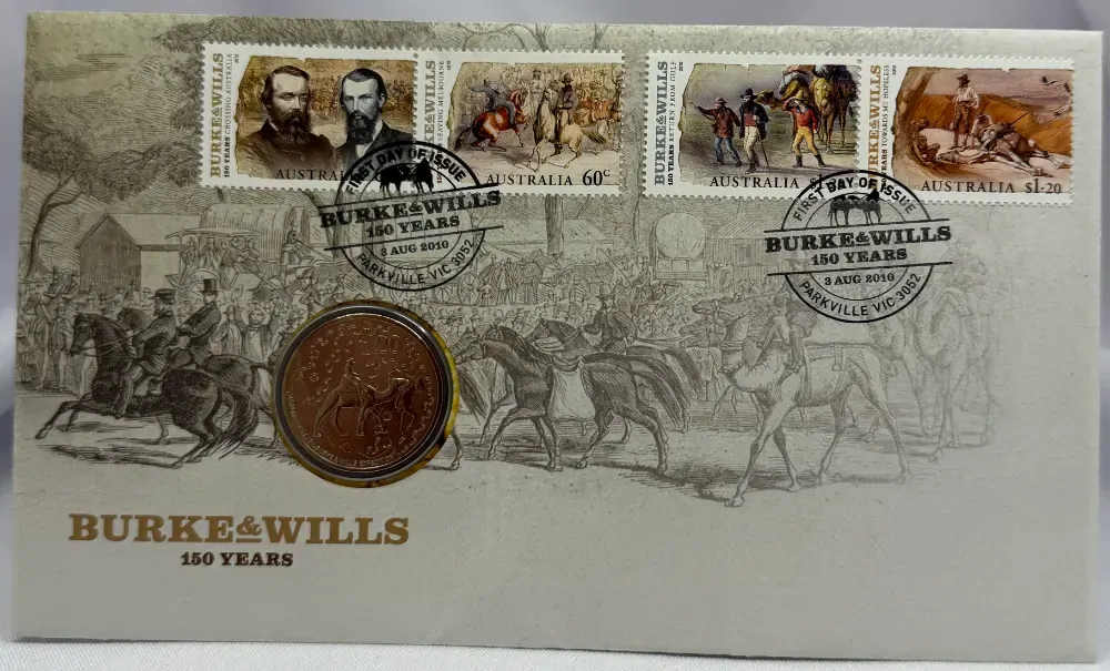 2010 20 Cent PNC Burke and Wills product image