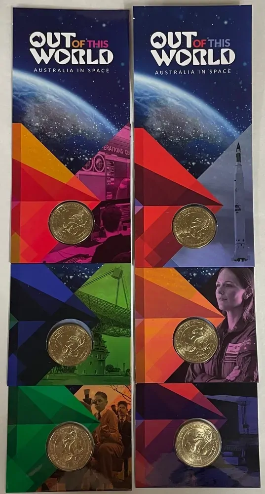 2024 1 Dollar 6 Coin Perth Counterstamp Set Out of this World product image