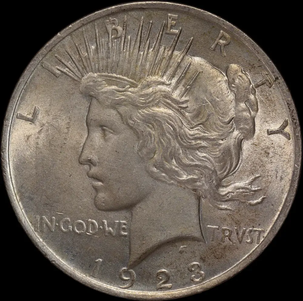 United States 1923 Silver Peace Dollar Uncirculated product image