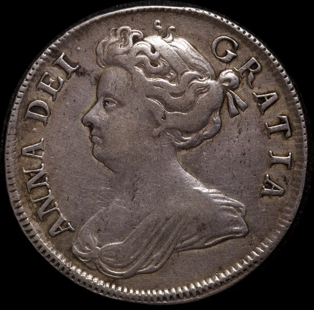 1707 Silver Halfcrown Anne S#3604 about VF product image