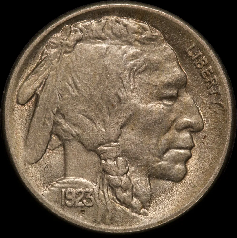 United States 1923-S Buffalo Nickel good EF product image
