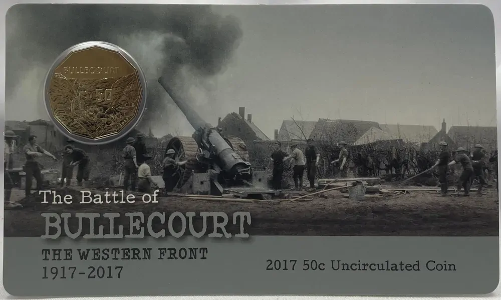 2017 50 Cent Uncirculated Coin The Western Front Bullecourt product image