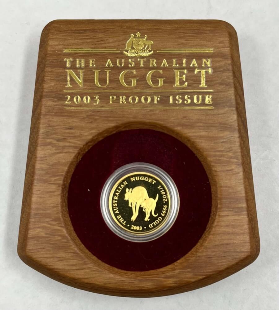 2003 Tenth Ounce Gold Proof Coin Kangaroo product image