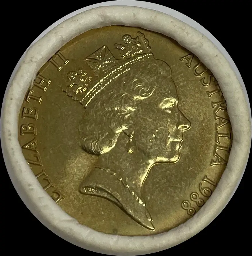 1988 1 Dollar Coin Mint Roll Bicentennial Heads/Heads product image