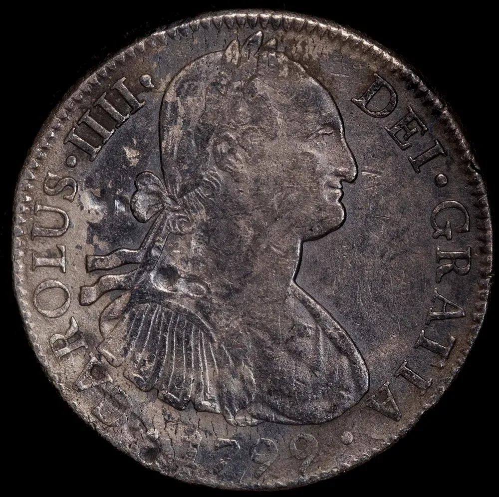 Mexico 1799 Silver 8 Reales Ex Rapid Shipwreck KM#109 about VF product image