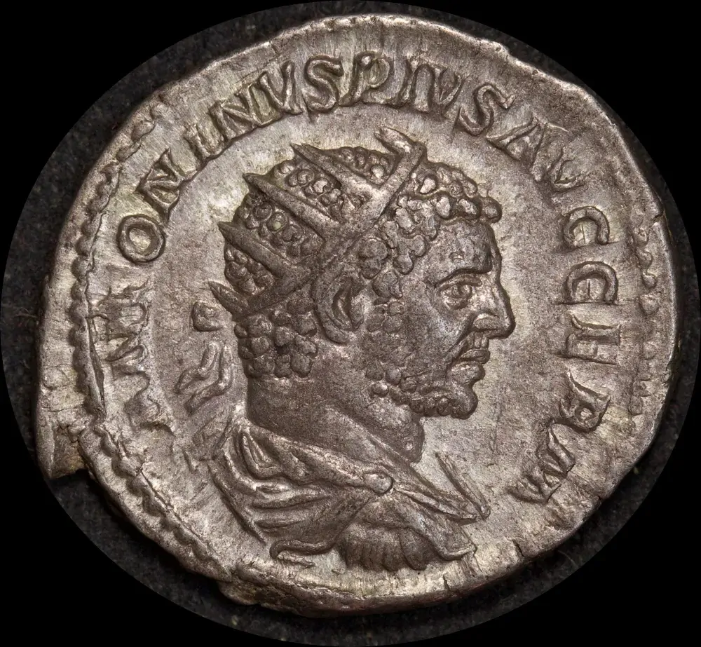 Imperial Rome Caracalla 216CE Silver Antoninianus RIC IV 280e Extremely Fine product image