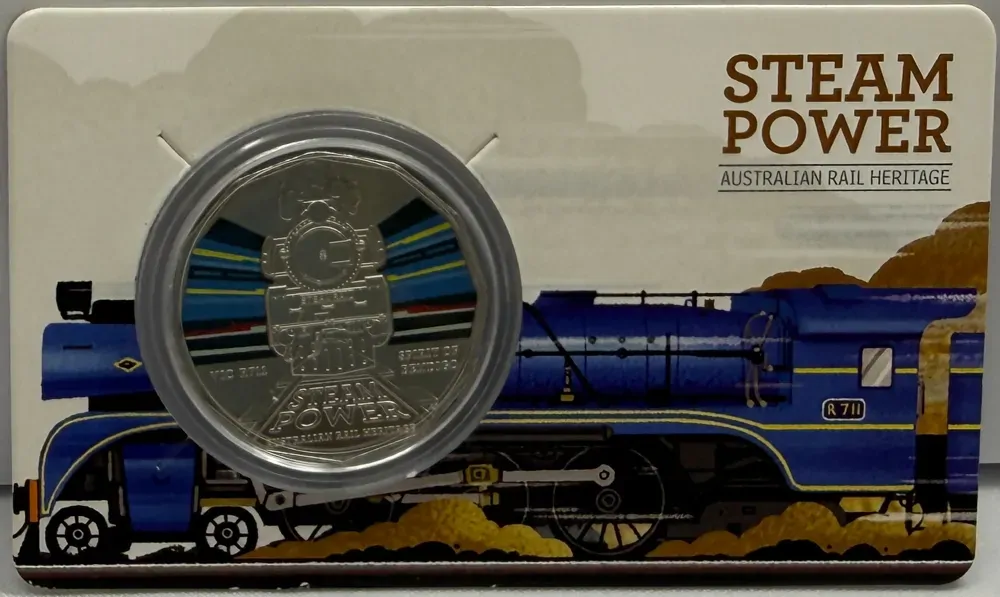 2022 50 Cent Uncirculated Coin Steam Power VIC Spirit of Bendigo product image